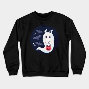 Ghosts Cat Crewneck Sweatshirt